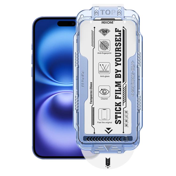 WK WTP-115 Easy Install 6D Curved Ultra-Fine Edge HD Tempered Glass Film