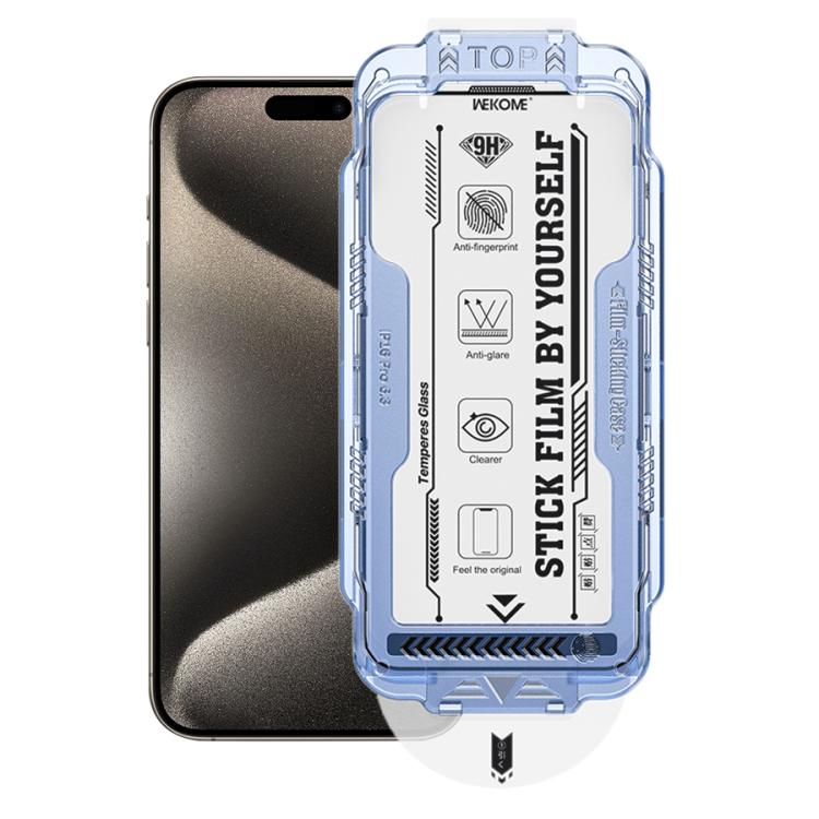 WK WTP-115 Easy Install 6D Curved Ultra-Fine Edge HD Tempered Glass Film