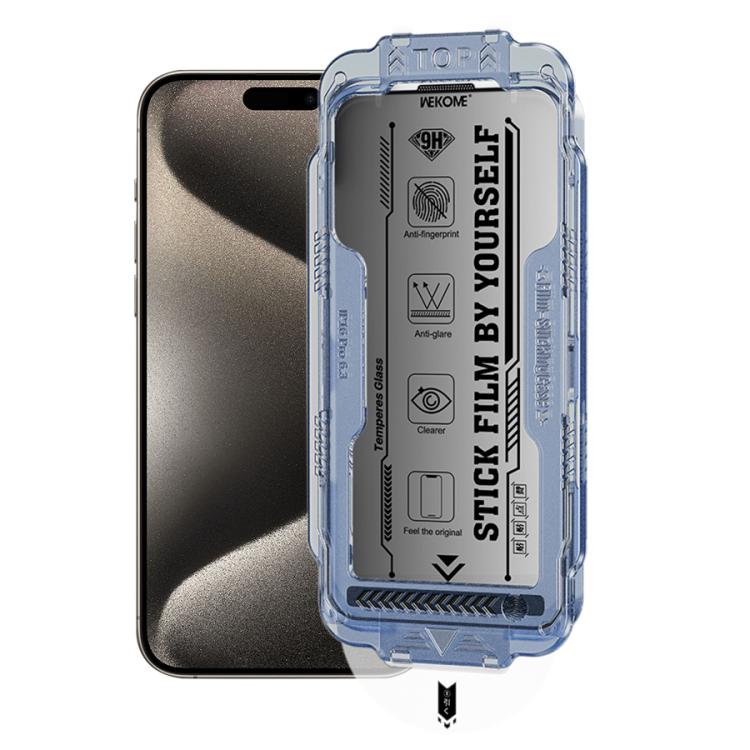 WK WTP-116 Easy Install 6D Curved Ultra-Fine Edge Privacy Tempered Glass Film