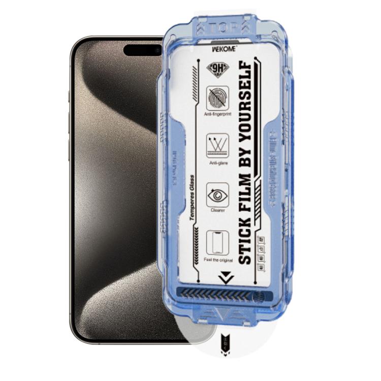 WK WTP-117 Easy Install 6D Curved Ultra-Fine Edge AR Frosted Tempered Glass Film