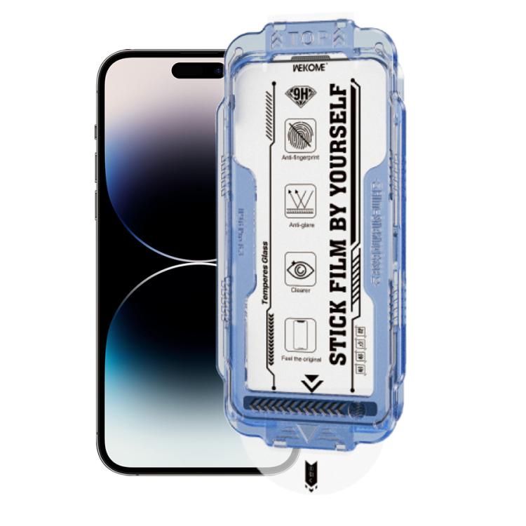 WK WTP-117 Easy Install 6D Curved Ultra-Fine Edge AR Frosted Tempered Glass Film