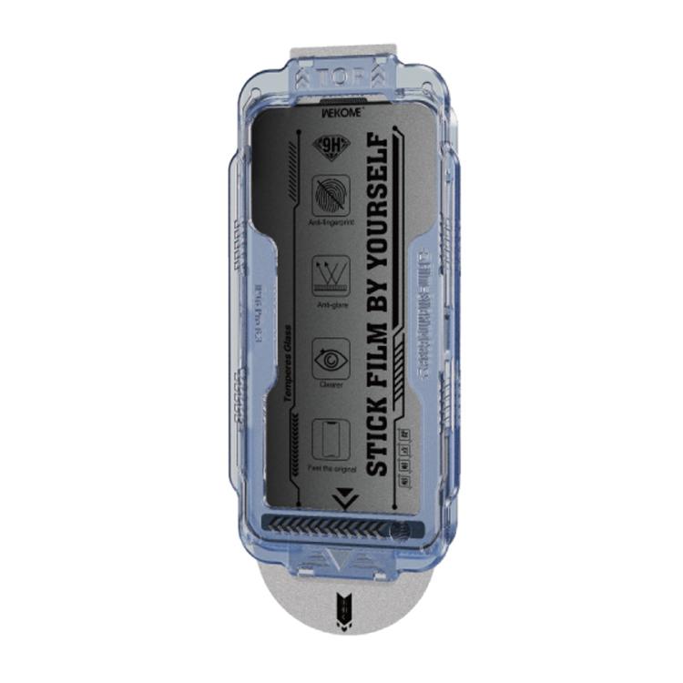 WK WTP-118 Easy Install 6D Curved Ultra-Fine Edge Frosted Privacy Tempered Glass Film