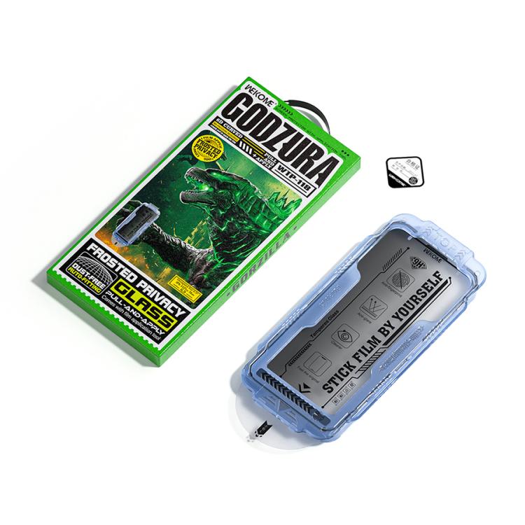 WK WTP-118 Easy Install 6D Curved Ultra-Fine Edge Frosted Privacy Tempered Glass Film