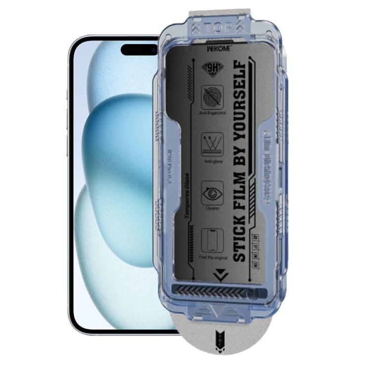 WK WTP-118 Easy Install 6D Curved Ultra-Fine Edge Frosted Privacy Tempered Glass Film