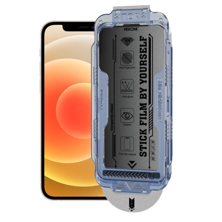 WK WTP-118 Easy Install 6D Curved Ultra-Fine Edge Frosted Privacy Tempered Glass Film