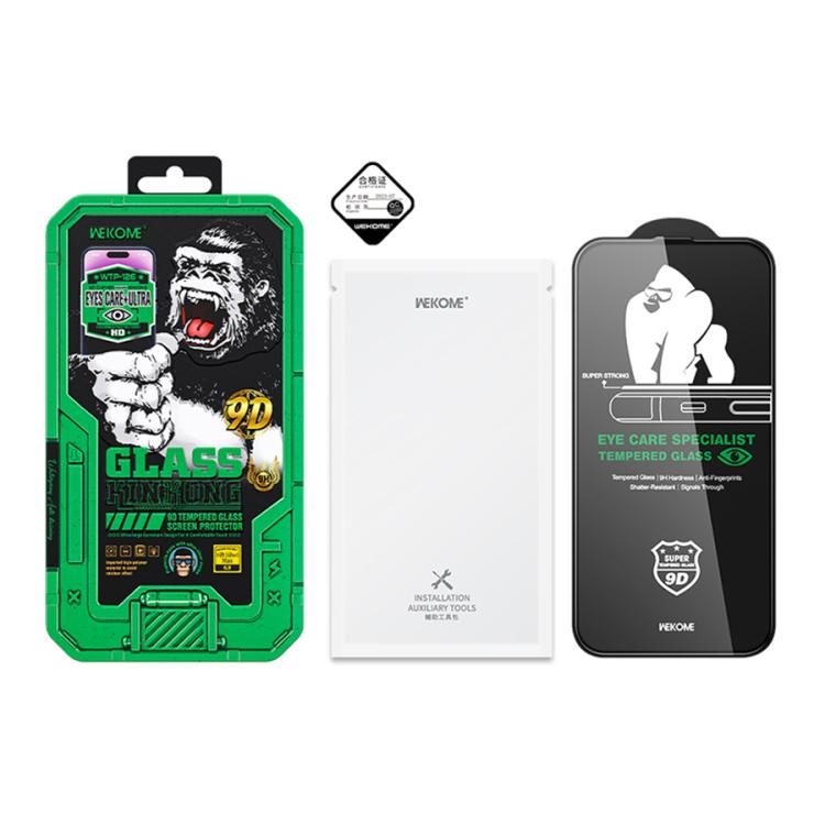 WK WTP-126 Vacha Series KinKong Light-Filtering Ultra- Clear Tempered Glass Film