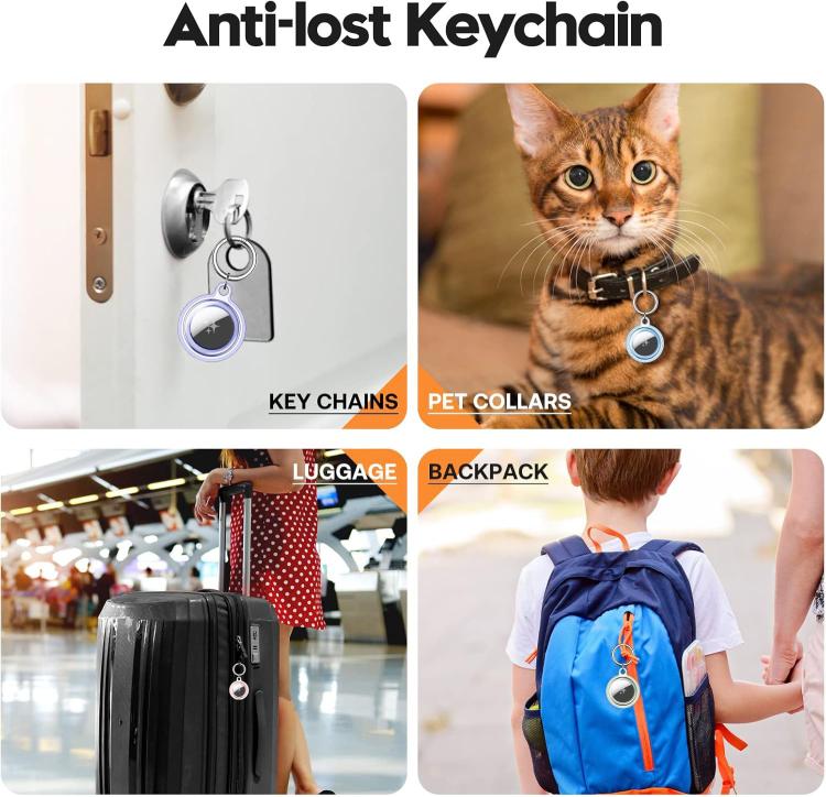 TPU Waterproof Protective Case with Keychain