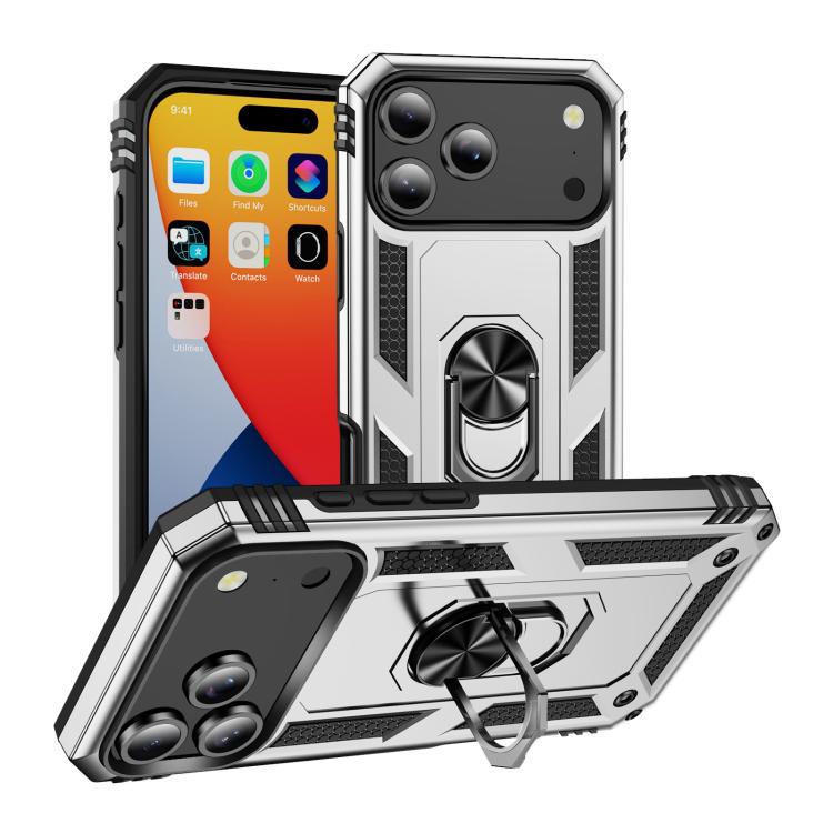Shockproof TPU Hybrid PC Phone Case with Holder