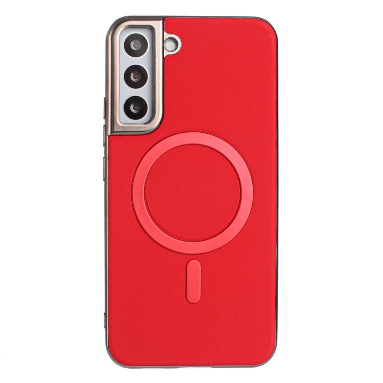 Solid Color Plating MagSafe Full Coverage Phone Case, For Samsung Galaxy S25 5G, For Samsung Galaxy S25+ 5G, For Samsung Galaxy S25 Ultra 5G, For Samsung Galaxy S24 FE 5G, For Samsung Galaxy S24 Ultra 5G, For Samsung Galaxy S24+ 5G                     ...