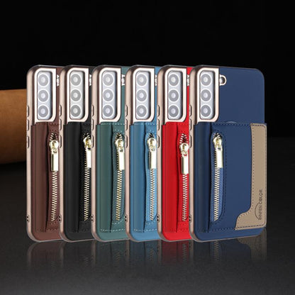 Zipper Horizontal Magnetic Card Bag RFID MagSafe Phone Case, For Samsung Galaxy S25 5G, For Samsung Galaxy S25+ 5G, For Samsung Galaxy S25 Ultra 5G, For Samsung Galaxy S24 FE 5G, For Samsung Galaxy S24 Ultra 5G, For Samsung Galaxy S24+ 5G              ...