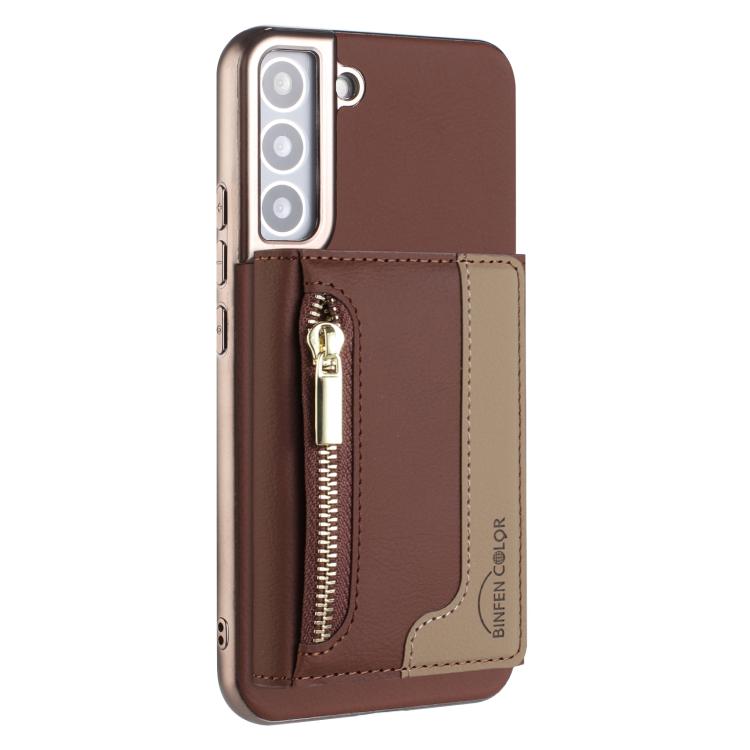Zipper Horizontal Magnetic Card Bag RFID MagSafe Phone Case, For Samsung Galaxy S23+ 5G, For Samsung Galaxy S23 5G, For Samsung Galaxy S22 Ultra 5G, For Samsung Galaxy S22+ 5G, For Samsung Galaxy S22 5G, For Samsung Galaxy S21 5G                       ...