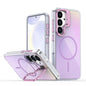 Gradient Discolor Lens Kickstand Magsafe Phone Case, For Samsung Galaxy S23+ 5G, For Samsung Galaxy S23 5G