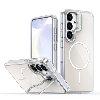 Gradient Discolor Lens Kickstand Magsafe Phone Case, For Samsung Galaxy S23+ 5G, For Samsung Galaxy S23 5G