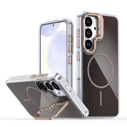 Gradient Discolor Lens Kickstand Magsafe Phone Case, For Samsung Galaxy S23+ 5G, For Samsung Galaxy S23 5G