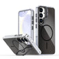Gradient Discolor Lens Kickstand Magsafe Phone Case, For Samsung Galaxy S23+ 5G, For Samsung Galaxy S23 5G