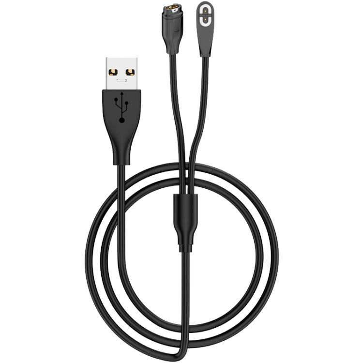 2 in 1 Earphone & Smart Watch Charging Adapter Cable for Shokz & Garmin