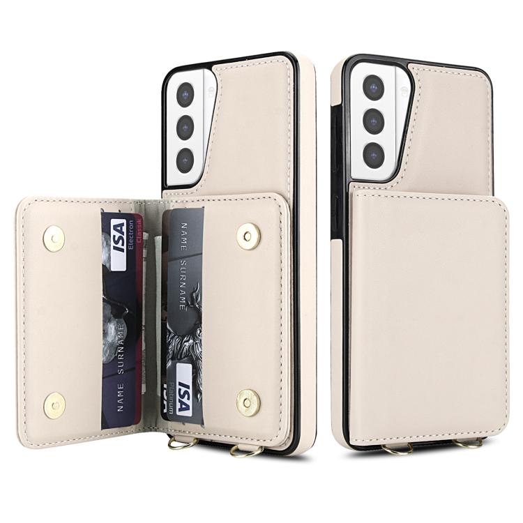 Crossbody Dual-buckle Wallet RFID Back Leather Phone Case, For Samsung Galaxy S21 5G, For Samsung Galaxy S21+ 5G, For Samsung Galaxy S21 Ultra 5G