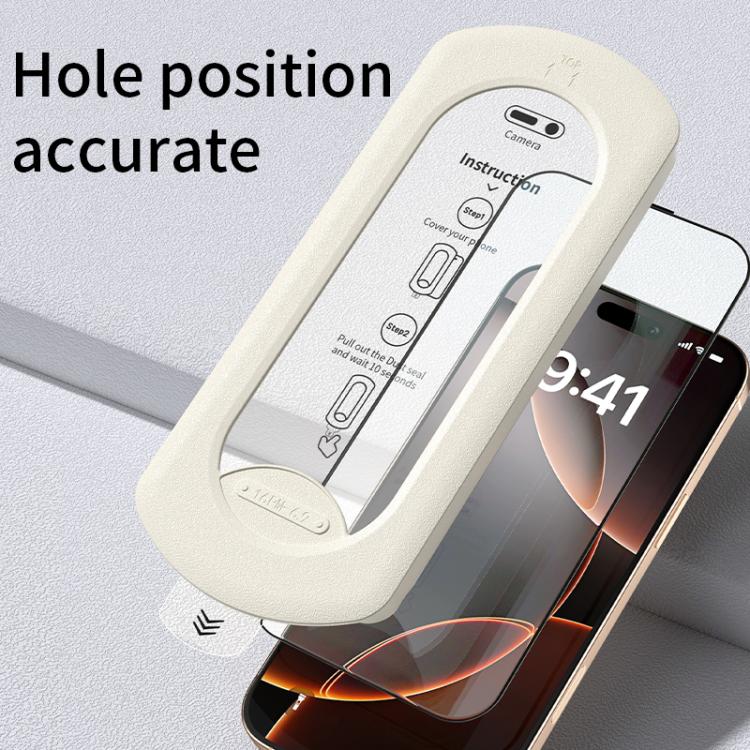 Easy Install Box Dust-Free HD Tempered Glass Film