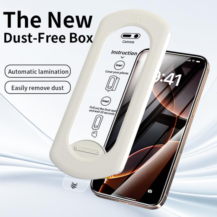 Easy Install Box Dust-Free HD Tempered Glass Film