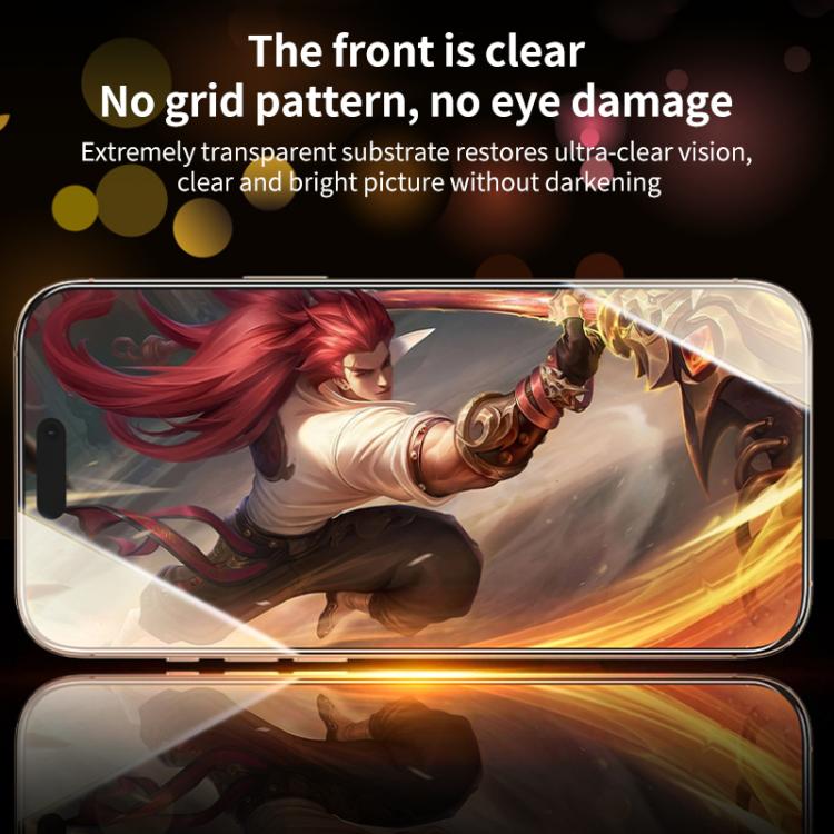 Easy Install Box Dust-Free Privacy Tempered Glass Film