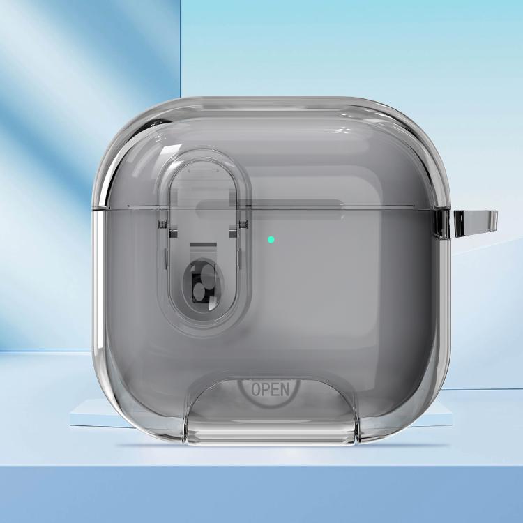 Clear Armor Security Lock Wireless Earphones Case with Hook & Holder