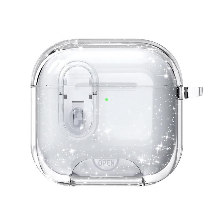 Clear Armor Security Lock Wireless Earphones Case with Hook & Holder