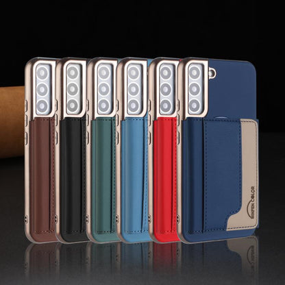 Colour Matching Horizontal Magnetic Card Bag RFID MagSafe Phone Case, For Samsung Galaxy S25 5G, For Samsung Galaxy S25+ 5G, For Samsung Galaxy S25 Ultra 5G, For Samsung Galaxy S24 FE 5G, For Samsung Galaxy S24 Ultra 5G, For Samsung Galaxy S24+ 5G     ...