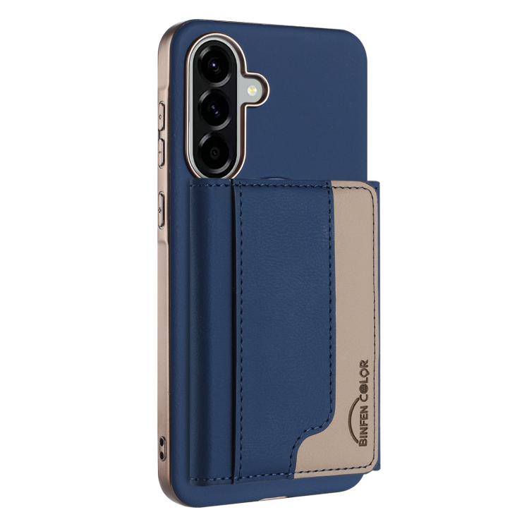 Colour Matching Horizontal Magnetic Card Bag RFID MagSafe Phone Case, For Samsung Galaxy S25 5G, For Samsung Galaxy S25+ 5G, For Samsung Galaxy S25 Ultra 5G, For Samsung Galaxy S24 FE 5G, For Samsung Galaxy S24 Ultra 5G, For Samsung Galaxy S24+ 5G     ...