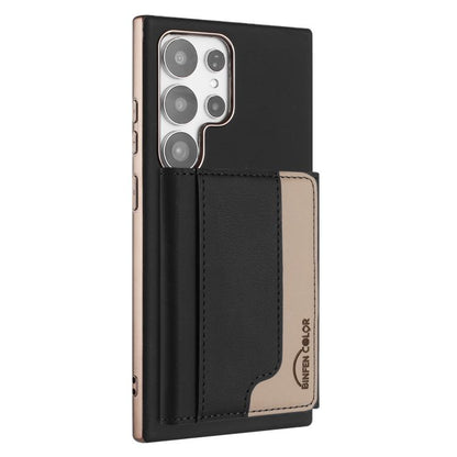 Colour Matching Horizontal Magnetic Card Bag RFID MagSafe Phone Case, For Samsung Galaxy S25 5G, For Samsung Galaxy S25+ 5G, For Samsung Galaxy S25 Ultra 5G, For Samsung Galaxy S24 FE 5G, For Samsung Galaxy S24 Ultra 5G, For Samsung Galaxy S24+ 5G     ...