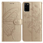 Butterfly Flutter Pattern Embossed Leather Phone Case, For Samsung Galaxy S20 Ultra, For Samsung Galaxy S20, For Samsung Galaxy S20+