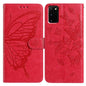 Butterfly Flutter Pattern Embossed Leather Phone Case, For Samsung Galaxy S20 Ultra, For Samsung Galaxy S20, For Samsung Galaxy S20+