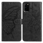 Butterfly Flutter Pattern Embossed Leather Phone Case, For Samsung Galaxy S20 Ultra, For Samsung Galaxy S20, For Samsung Galaxy S20+