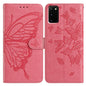 Butterfly Flutter Pattern Embossed Leather Phone Case, For Samsung Galaxy S20 Ultra, For Samsung Galaxy S20, For Samsung Galaxy S20+