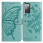 Butterfly Flutter Pattern Embossed Leather Phone Case, For Samsung Galaxy S23 FE 5G, For Samsung Galaxy S23 Ultra 5G, For Samsung Galaxy S23+ 5G, For Samsung Galaxy S23 5G, For Samsung Galaxy S20 FE, For Samsung Galaxy S22 Ultra 5G