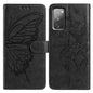 Butterfly Flutter Pattern Embossed Leather Phone Case, For Samsung Galaxy S23 FE 5G, For Samsung Galaxy S23 Ultra 5G, For Samsung Galaxy S23+ 5G, For Samsung Galaxy S23 5G, For Samsung Galaxy S20 FE, For Samsung Galaxy S22 Ultra 5G