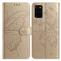 Butterfly Flutter Pattern Embossed Leather Phone Case, For Samsung Galaxy S20 Ultra, For Samsung Galaxy S20, For Samsung Galaxy S20+