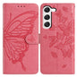 Butterfly Flutter Pattern Embossed Leather Phone Case, For Samsung Galaxy S23 FE 5G, For Samsung Galaxy S23 Ultra 5G, For Samsung Galaxy S23+ 5G, For Samsung Galaxy S23 5G, For Samsung Galaxy S20 FE, For Samsung Galaxy S22 Ultra 5G