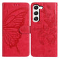 Butterfly Flutter Pattern Embossed Leather Phone Case, For Samsung Galaxy S23 FE 5G, For Samsung Galaxy S23 Ultra 5G, For Samsung Galaxy S23+ 5G, For Samsung Galaxy S23 5G, For Samsung Galaxy S20 FE, For Samsung Galaxy S22 Ultra 5G
