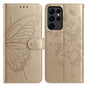 Butterfly Flutter Pattern Embossed Leather Phone Case, For Samsung Galaxy S23 FE 5G, For Samsung Galaxy S23 Ultra 5G, For Samsung Galaxy S23+ 5G, For Samsung Galaxy S23 5G, For Samsung Galaxy S20 FE, For Samsung Galaxy S22 Ultra 5G