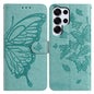 Butterfly Flutter Pattern Embossed Leather Phone Case, For Samsung Galaxy S25+ 5G, For Samsung Galax S25 Ultra 5G, For Samsung Galaxy S24 FE 5G, For Samsung Galaxy S24 Ultra 5G, For Samsung Galaxy S24+ 5G, For Samsung Galaxy S24 5G