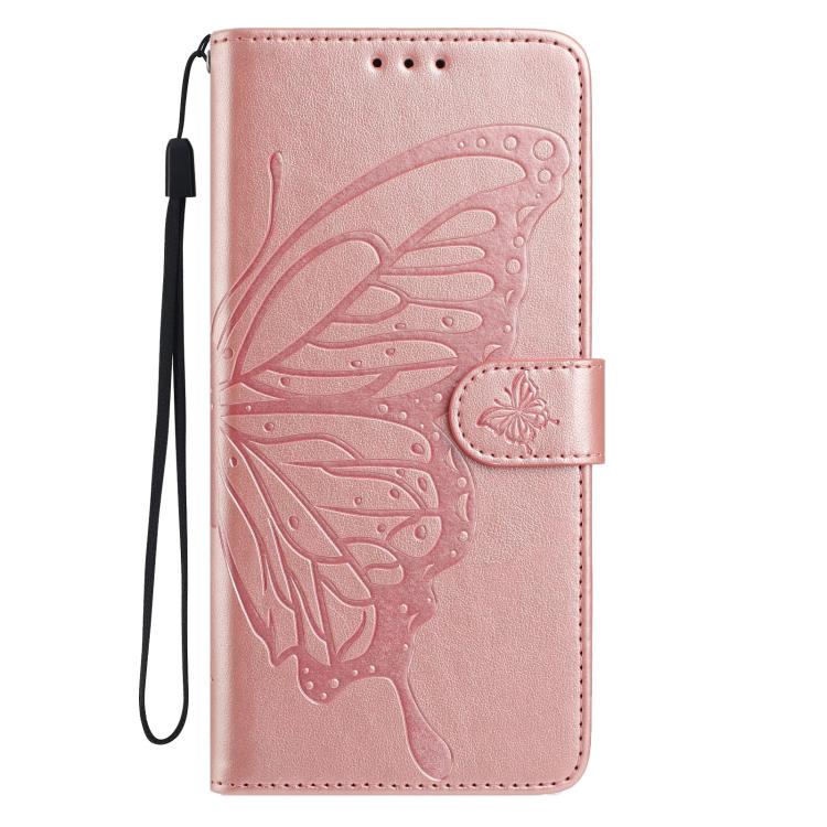 Butterfly Flutter Pattern Embossed Leather Phone Case, For Samsung Galaxy S26 Edge 5G, For Samsung Galaxy S26 Ultra 5G, For Samsung Galaxy S26 5G, For Samsung Galaxy S25 FE 5G, For Samsung Galaxy S25 Edge 5G, For Samsung Galaxy S25 5G
