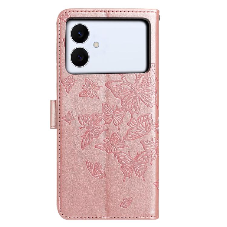 Butterfly Flutter Pattern Embossed Leather Phone Case, For Samsung Galaxy S26 Edge 5G, For Samsung Galaxy S26 Ultra 5G, For Samsung Galaxy S26 5G, For Samsung Galaxy S25 FE 5G, For Samsung Galaxy S25 Edge 5G, For Samsung Galaxy S25 5G