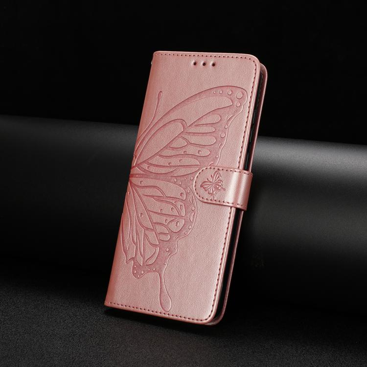 Butterfly Flutter Pattern Embossed Leather Phone Case, For Samsung Galaxy S26 Edge 5G, For Samsung Galaxy S26 Ultra 5G, For Samsung Galaxy S26 5G, For Samsung Galaxy S25 FE 5G, For Samsung Galaxy S25 Edge 5G, For Samsung Galaxy S25 5G
