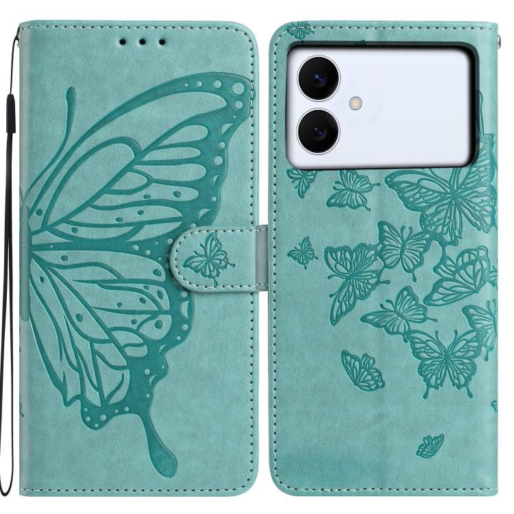 Butterfly Flutter Pattern Embossed Leather Phone Case, For Samsung Galaxy S26 Edge 5G, For Samsung Galaxy S26 Ultra 5G, For Samsung Galaxy S26 5G, For Samsung Galaxy S25 FE 5G, For Samsung Galaxy S25 Edge 5G, For Samsung Galaxy S25 5G