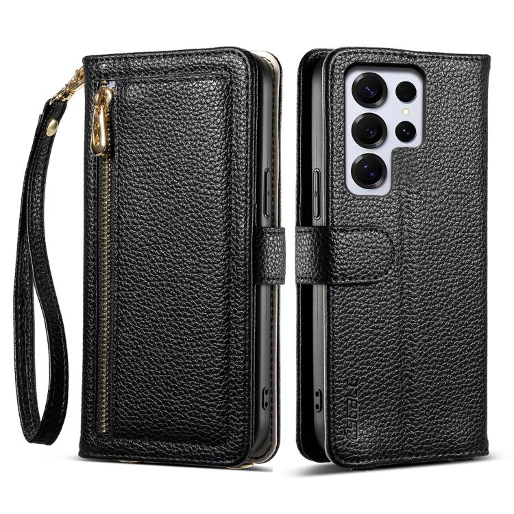 ESEBLE E11 Colorful Litchi Pattern Zipper Wallet Leather Phone Case, For Samsung Galaxy S26+ 5G, For Samsung Galaxy S26 Ultra 5G, For Samsung Galaxy S26 5G, For Samsung Galaxy S25 FE 5G, For Samsung Galaxy S25 Edge 5G, For Samsung Galaxy S25 5G        ...