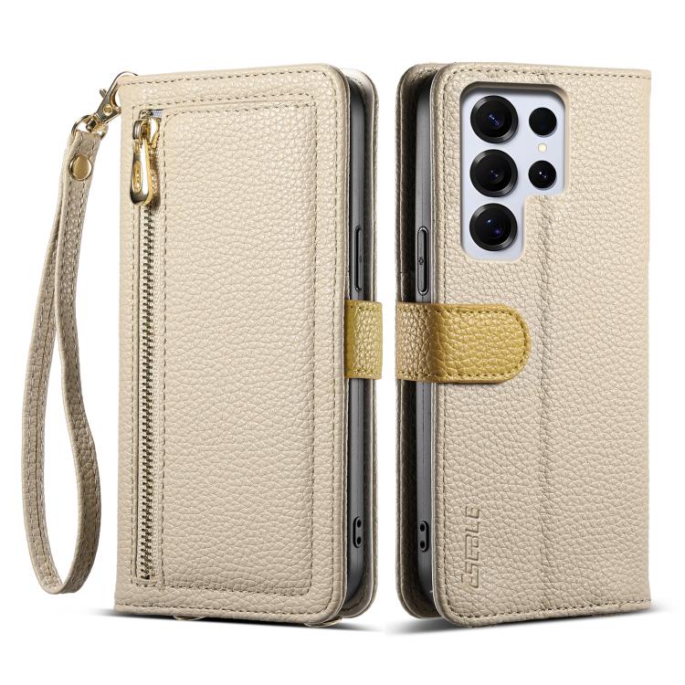 ESEBLE E11 Colorful Litchi Pattern Zipper Wallet Leather Phone Case, For Samsung Galaxy S26+ 5G, For Samsung Galaxy S26 Ultra 5G, For Samsung Galaxy S26 5G, For Samsung Galaxy S25 FE 5G, For Samsung Galaxy S25 Edge 5G, For Samsung Galaxy S25 5G        ...