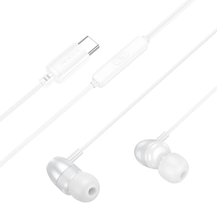 Borofone BM95 Excepcional Type-C Interface Universal Digital Wired Earphones with Microphone, Length: 1.2m