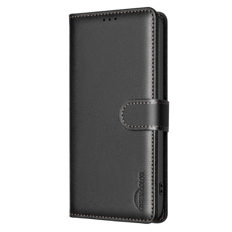 Litchi Texture RFID Anti-theft Leather Phone Case