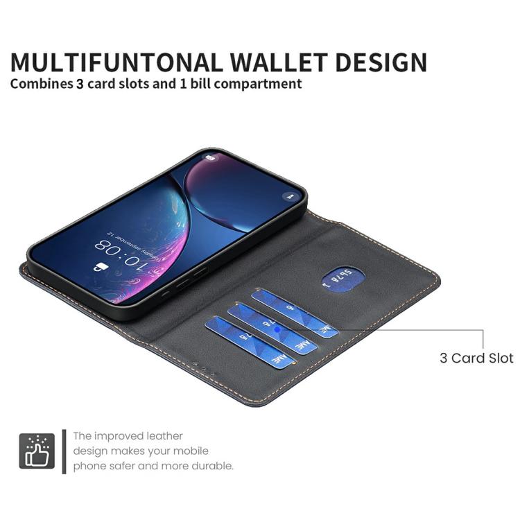 Magnetic Leather Phone Case