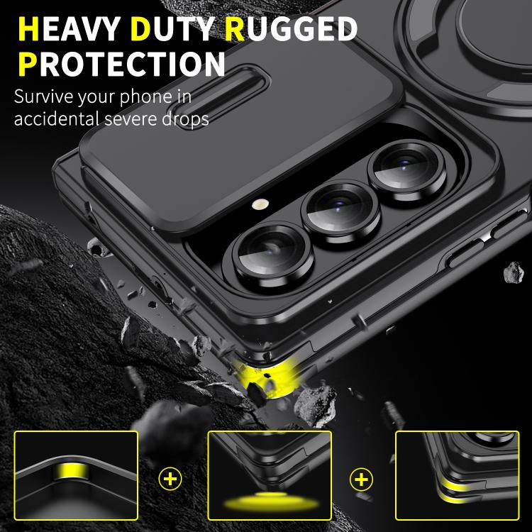 Sliding Camshield Ring Holder Phone Case